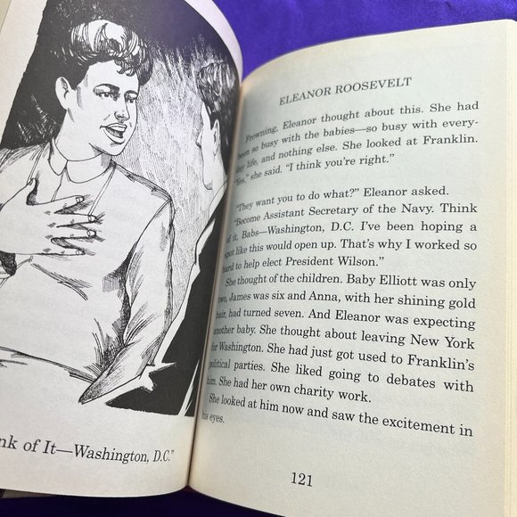 📌Sterling Point Books: Teddy Roosevelt Eleanor Roosevelt (Heroes of America) - Picture 7 of 12